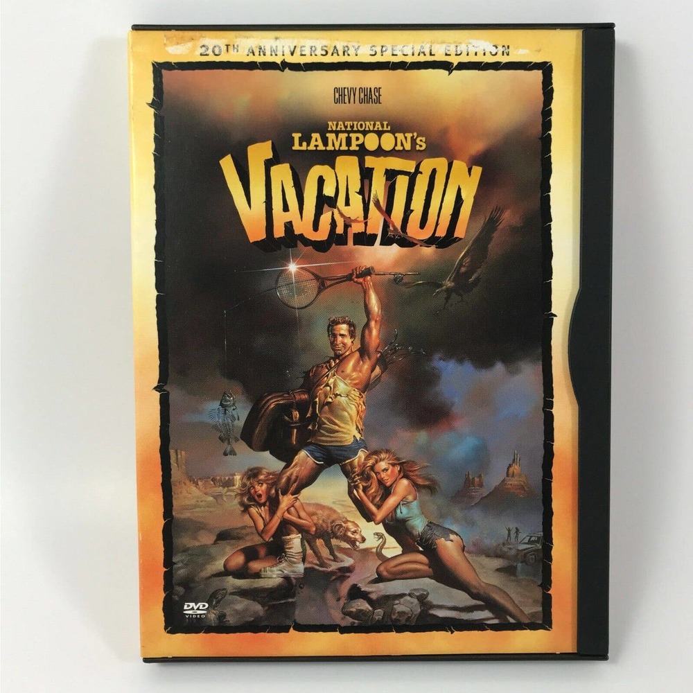 Vintage National Lampoon's Vacation 20th Anniversary Special Ed., Snapcase DVD